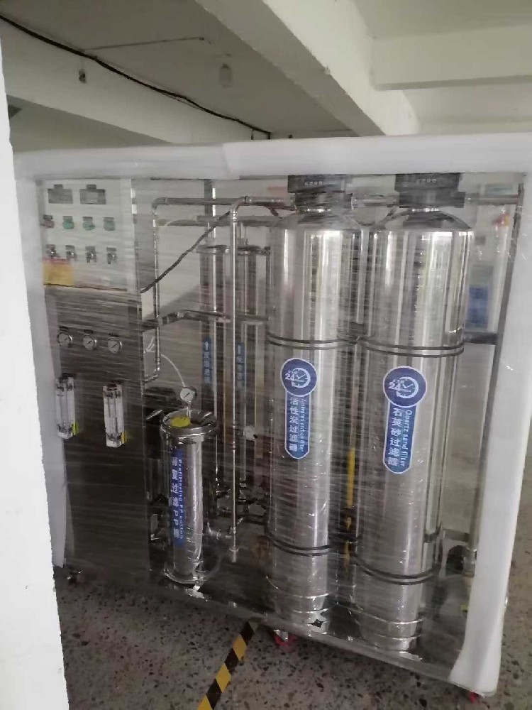 500L/H Double Tank Full Stainless Steel RO Water Purifier Shipped to South Africa